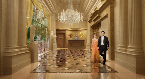 SkyPalace, lobby